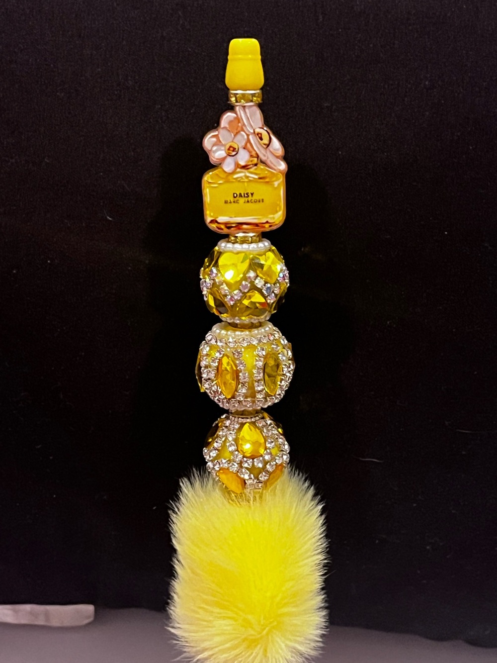 Rare Marc Jacobs inspired purfume focal fancy beaded pen
